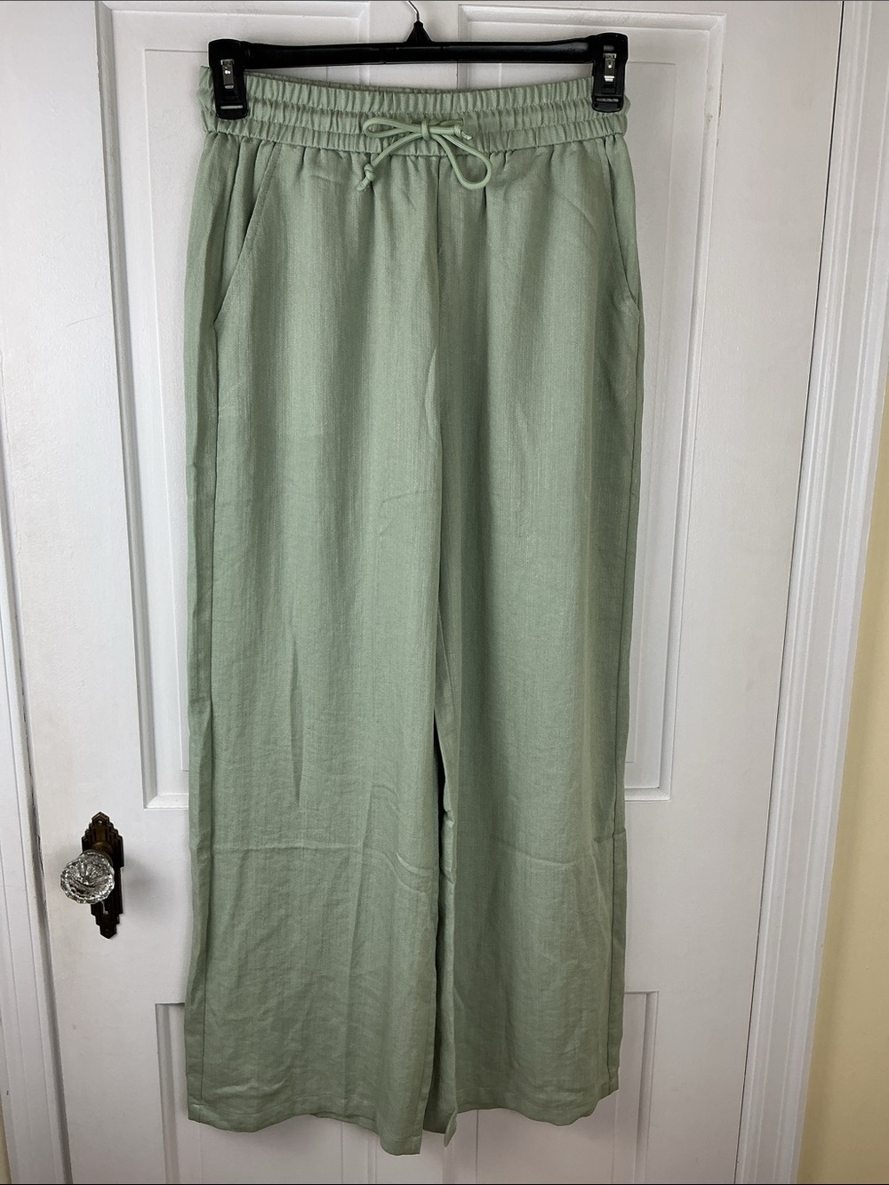 Halara High Waist Drawstring Wide Leg Casual Pants